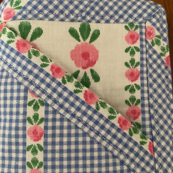 NWOT Handmade VTG Fabric Eyeglass Case - Picture 7 of 11